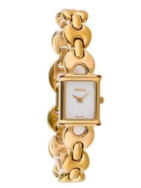 Gucci Vintage 1800L Gold Interchangeable Watch